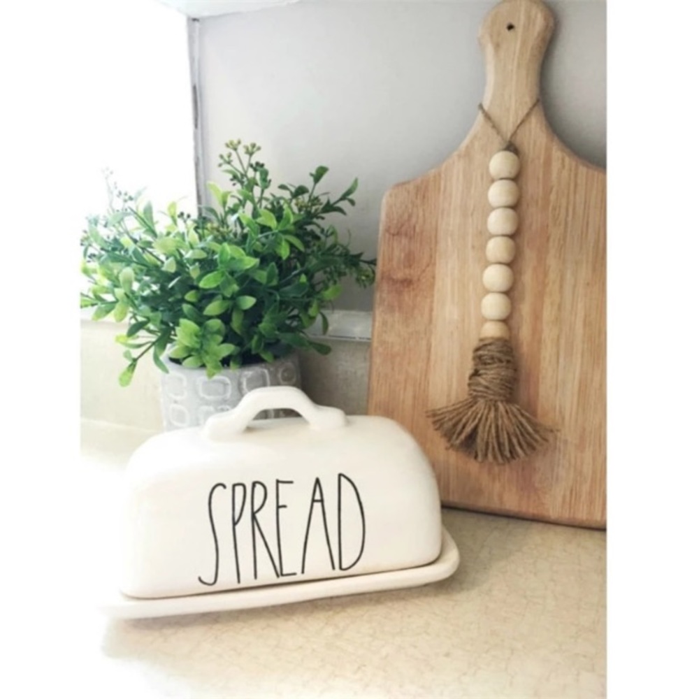 ✨1 left ✨Farmhouse style wooden garland - Picture 4 of 8